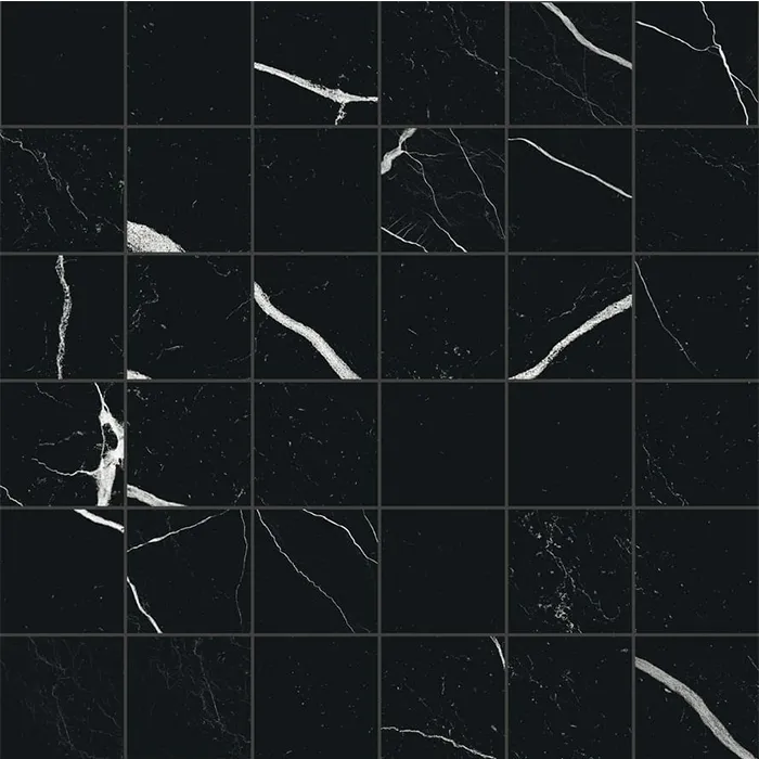 Mate Mosaic Marmo Nero 30x30